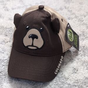 NWT Brown Bear Kids Colorado Cap